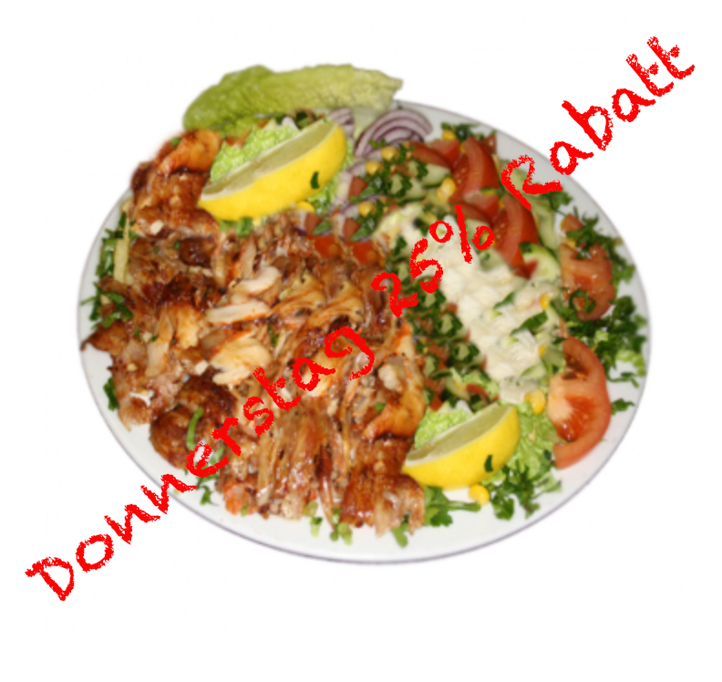 Tagesangebot: Dönerteller mit Pommes & Salat